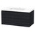 Luna Vanity 900mm 1-Drawer Charred Oak 5LUN090SN93