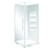 Aquero Square Corner Shower Moulded Wall Pivot Door 1000 x 1000mm White S1000AQSWHMW