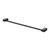 Lexi MKII Single Towel Rail 600mm Matte Black 123-8010-10