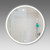 Mirrox LED Frost & Backlit Circle Mirror 750mm LEDCFR750