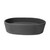 Bare Concrete Vessel Basin Oval 540mm Grey Steel B540GS