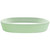 Bare Concrete Vessel Basin Oval 800mm Light Green B800LG