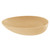 Bare Concrete Vessel Basin Curva 570mm Orange B570OR