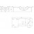 Bare Concrete Wall Basin Right 600mm Graphite 85494GP
