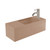 Bare Concrete Wall Basin Right 600mm Nutmeg 85494NM