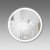 Mirrox LED Frost Circle Mirror 500mm LEDCFR500