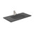 Bare Concrete Vanity Basin 1200mm Graphite 85476GP