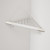 Opal Corner Shower Support Rail with Basket Brushed Nickel 687384BN