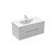 Mia Wall Hung Vanity 900mm 1 Drawer White Gloss