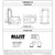V.2 Back To Wall Toilet Suite Matte White TORNADO V.2-MW