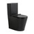 V.2 Back To Wall Toilet Suite Matte Black TORNADO V.2-MB