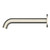 Minimalist MK2 Wall Mounted Bath Spout Brushed Nickel MNSPWBTNK