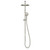 Minimalist MK2 Shower System Brushed Nickel MNSSNK