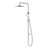 Minimalist MK2 Shower System Brushed Nickel MNSSNK