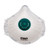 Respiratory Protection Disposable P2 Class Mask with Valve and Carbon Filter 12 Pack PC531