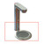 On-Tap Azure Split Sink Free And Extension Kit 319042