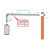 Flue Kit Horizontal Side Exit (1320mm max length) 318278