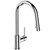 Uno Goose Neck Kitchen Mixer with Pull Out Spray Chrome