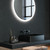 LED Mirror with Demister Round 750mm