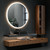 LED Mirror with Demister Round 1200mm