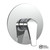 Knox Fusion Plus Shower Mixer 195mm Chrome