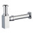 Bottle Trap Square 32mm Chrome 711344