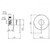 Mor Fusion Plus Shower Mixer Brushed Nickel