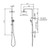 Mor Rain Column Chrome