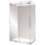 Symphony Premier Shower Set LH Flat Wall 1200 x 800mm Silva SP12X8SIFWLH