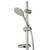 Brighton Single Spray Slide Shower Chrome