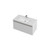 City Wall Hung Vanity 900 1 Drawer Single Colour With Console Basin 2406-W/WG