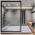 Glide RainBoost Twin Rail Shower Brushed Nickel
