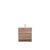 Carlton Floor Standing Vanity 2 Drawer French Oak 800mm