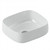 Cognac Quadro Vessel Basin 460 x 410 x 155mm White