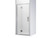 Evora Alcove 3 SIded Shower Pivot Door 1200 x 900mm Black Flat Wall Centre Waste