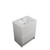Carlton Floor Standing Vanity 2 Drawer White Gloss 650mm
