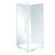 Symphony Shower Set Aquero Corner Flat Wall Pivot Door 820mm White