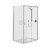Acura 2 Wall Shower Right Hand Drain sliding Door 1200 x 1000mm