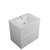 Carlton Wall Hung Vanity 2 Drawer 650mm White Gloss