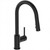 Uno Goose Neck Kitchen Mixer With POS Black 43931.13