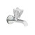 Axis Sink Taps 15mm Inlet Chrome Pair