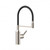 Collection Sink Mixer All Pressure Pull Down Brushed Stainless/Black