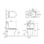 Reach II Back-To-Wall Toilet Suite With Slim Seat Wrapped 770 x 406mm White