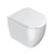Sfera Rimless Floor Mount Toilet Suite Thick Seat White
