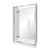 Symphony Premier Alcove Shower Set Left Hand Flat Wall 1000 x 1400 x 1000mm Silva