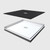 Harmony Shower Base And Screen Package 1000 x 1000mm Hinged Screen