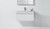 Soft Wall Hung Vanity 1 Drawer 900 x 480 x 455mm White