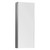 Mirror Cabinet 1 Door 2 Glass Shelves 295 x 750 x 120mm White