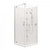 Valencia Elite Corner Pivot Shower 900 x 750mm Flat Right Hand Centre Waste