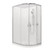 Valencia Elite Round Sliding Shower Twin Door Left Hand Centre Waste 1200 x 900mm